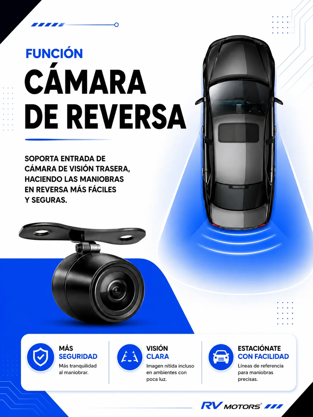 Pantalla Multimedia RV Motors — 5